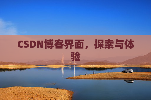 CSDN博客界面,探索与体验
